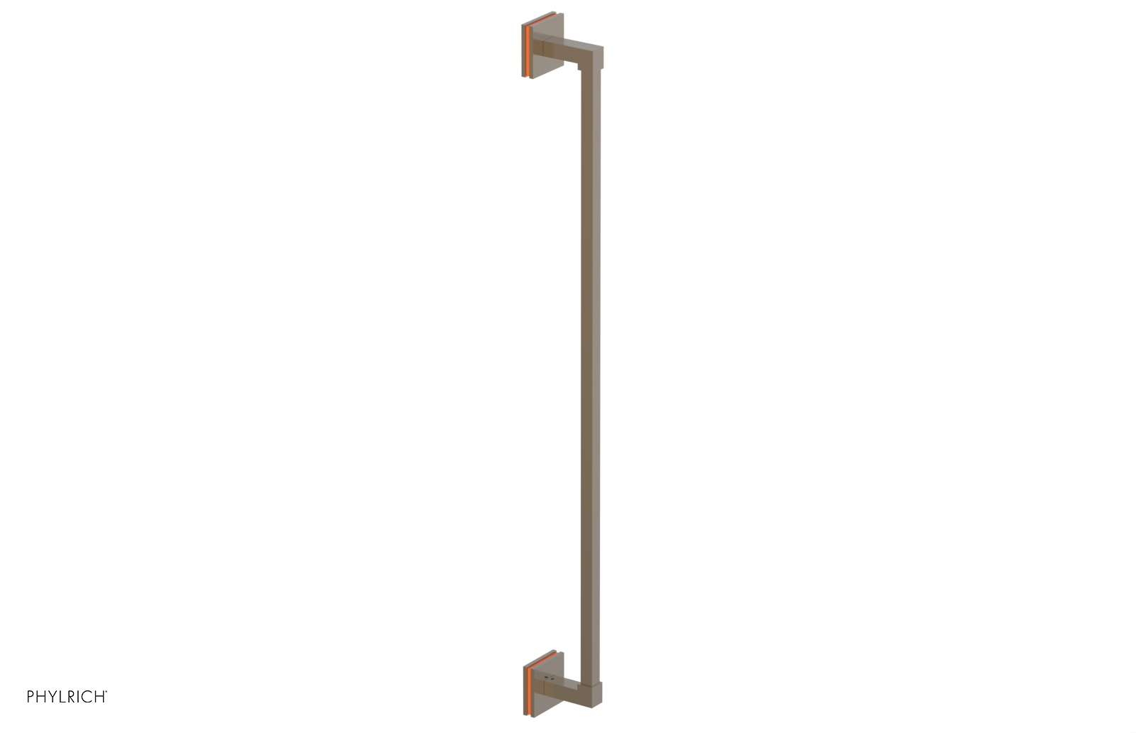 JOLIE - 30" Towel Bar with "Orange" Accents 222S-72