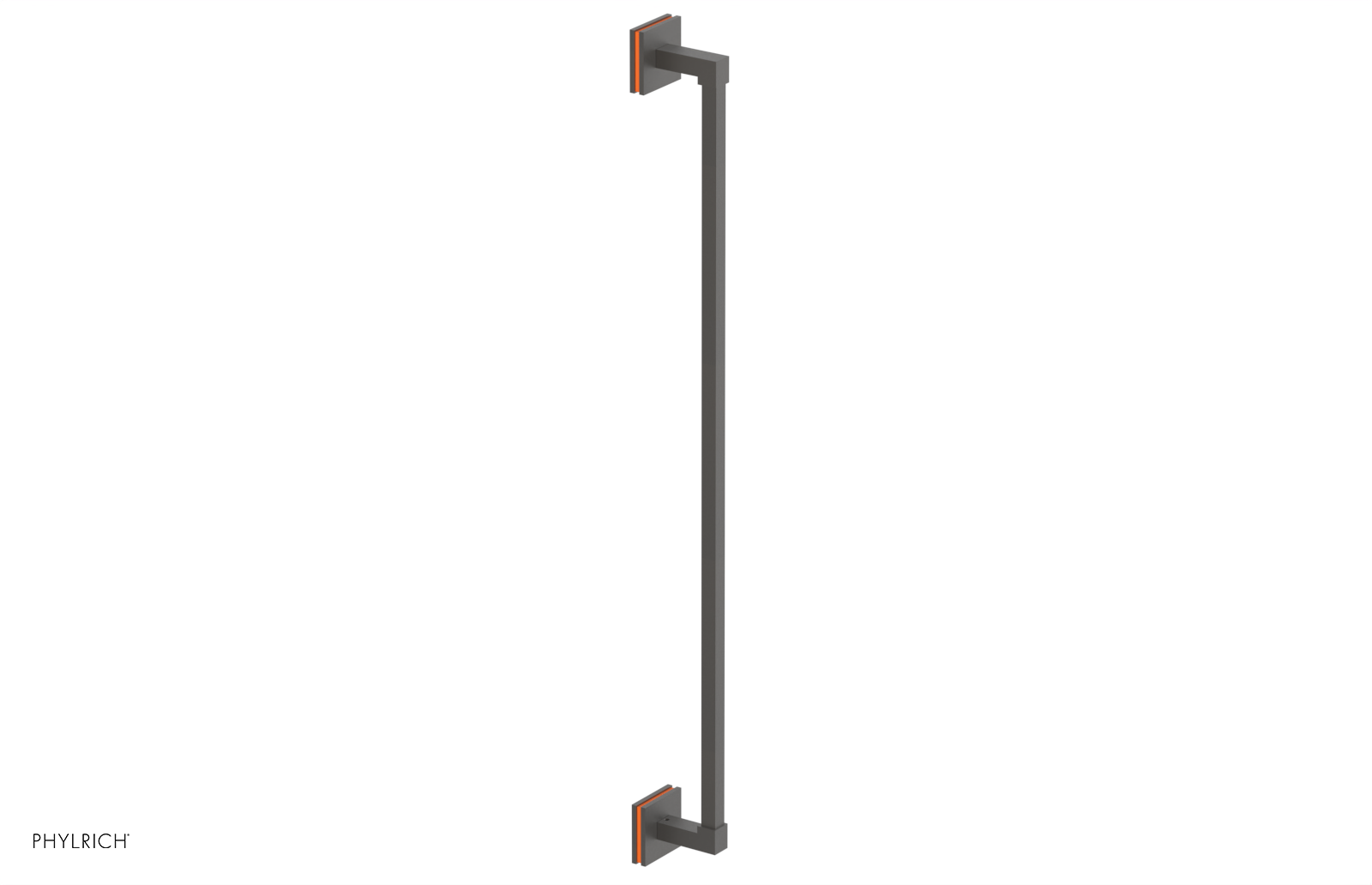 JOLIE - 30" Towel Bar with "Orange" Accents 222S-72