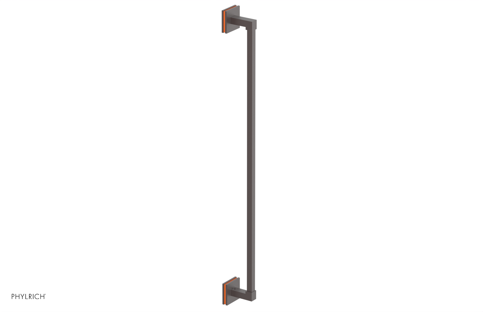 JOLIE - 30" Towel Bar with "Orange" Accents 222S-72