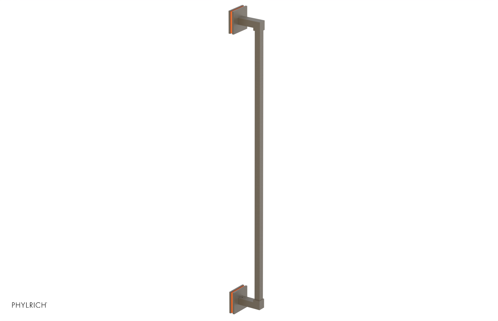 JOLIE - 30" Towel Bar with "Orange" Accents 222S-72