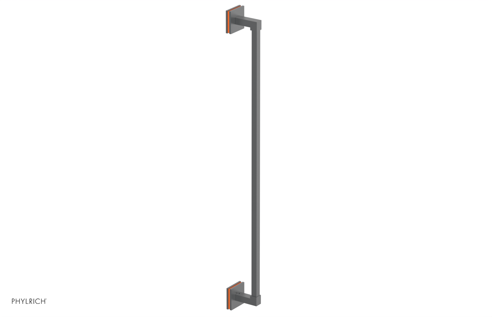 JOLIE - 30" Towel Bar with "Orange" Accents 222S-72