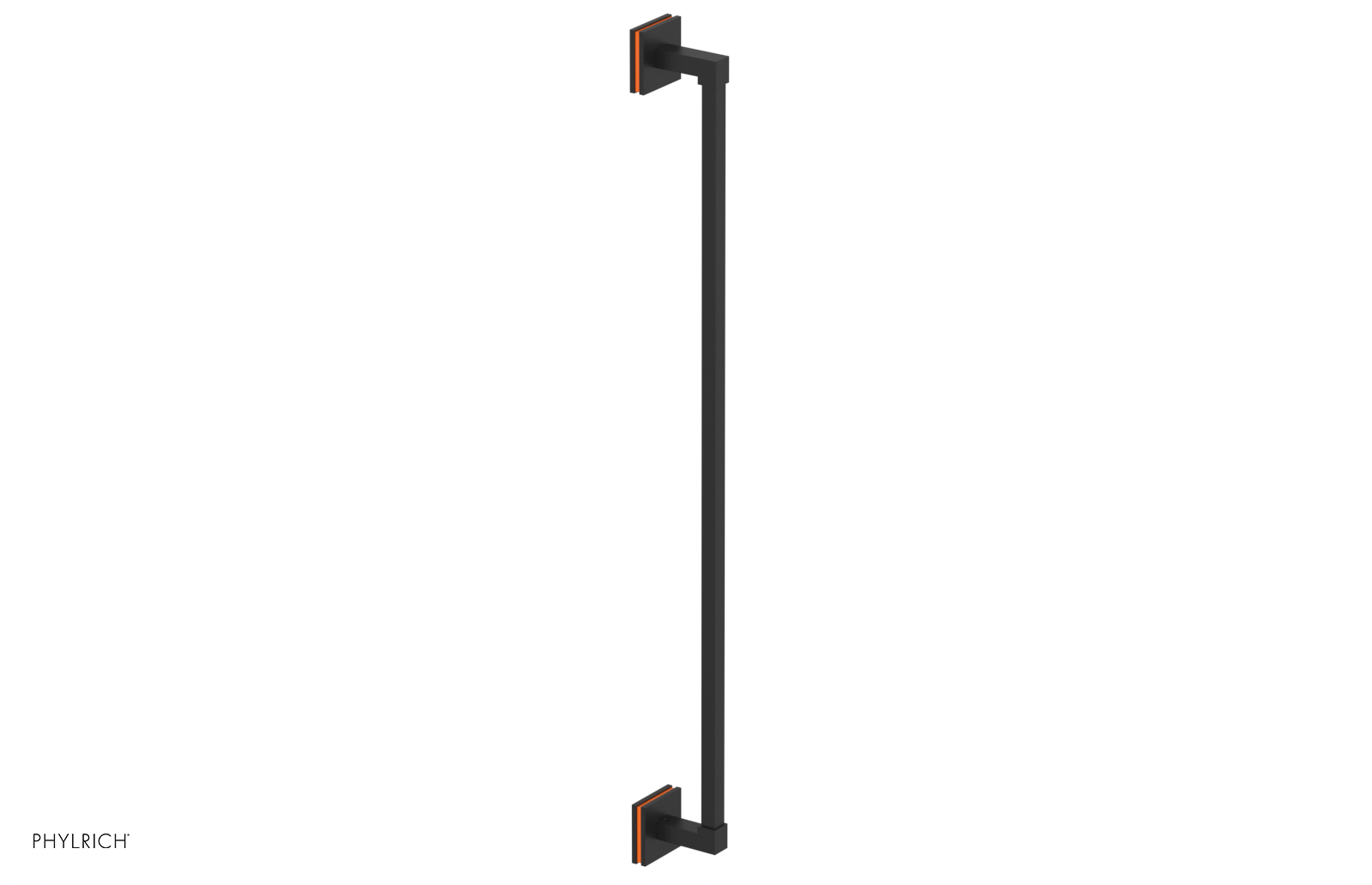 JOLIE - 30" Towel Bar with "Orange" Accents 222S-72