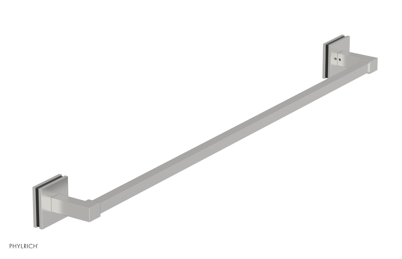 JOLIE - 30" Towel Bar with "Black" Accents 222S-72