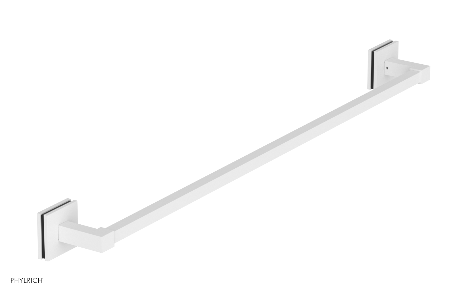 JOLIE - 30" Towel Bar with "Black" Accents 222S-72