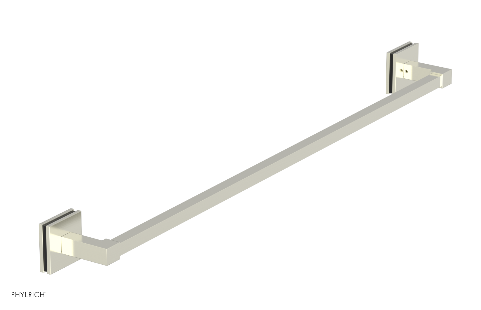 JOLIE - 30" Towel Bar with "Black" Accents 222S-72