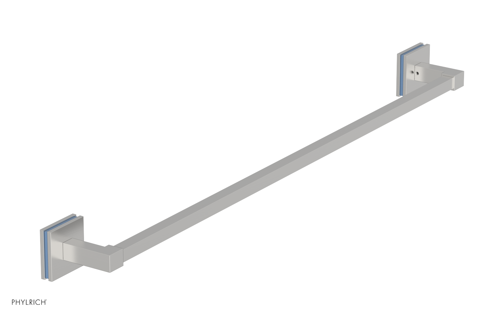JOLIE - 30" Towel Bar with "Light Blue" Accents 222S-72