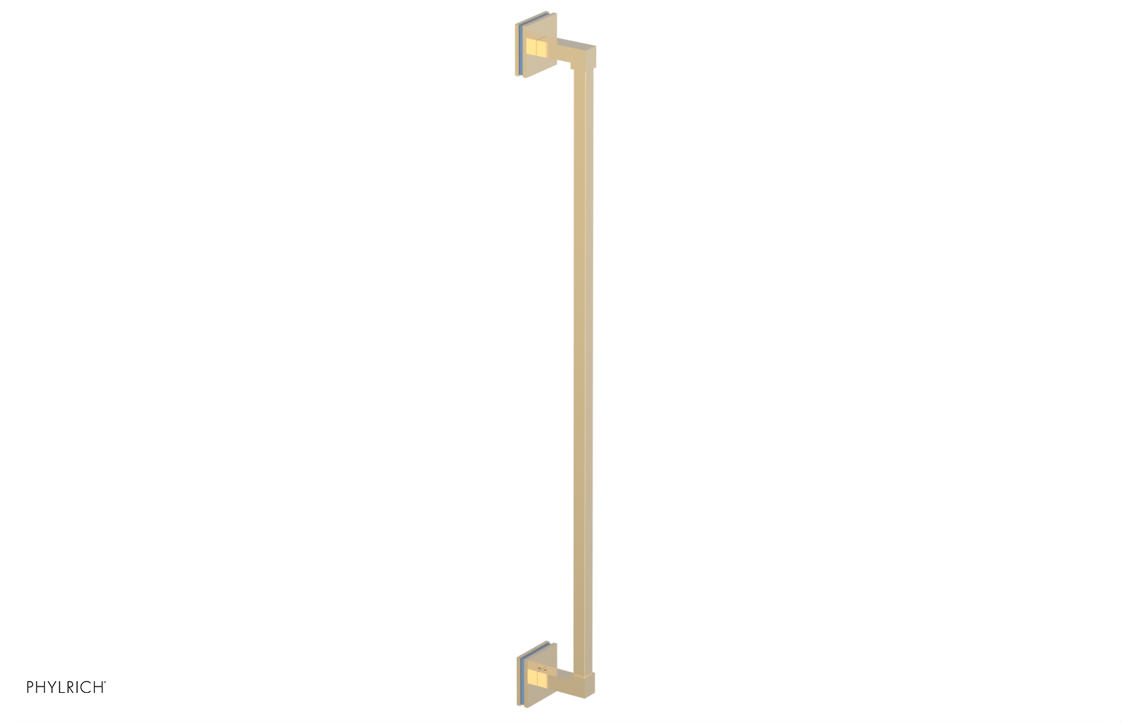 JOLIE - 30" Towel Bar with "Light Blue" Accents 222S-72