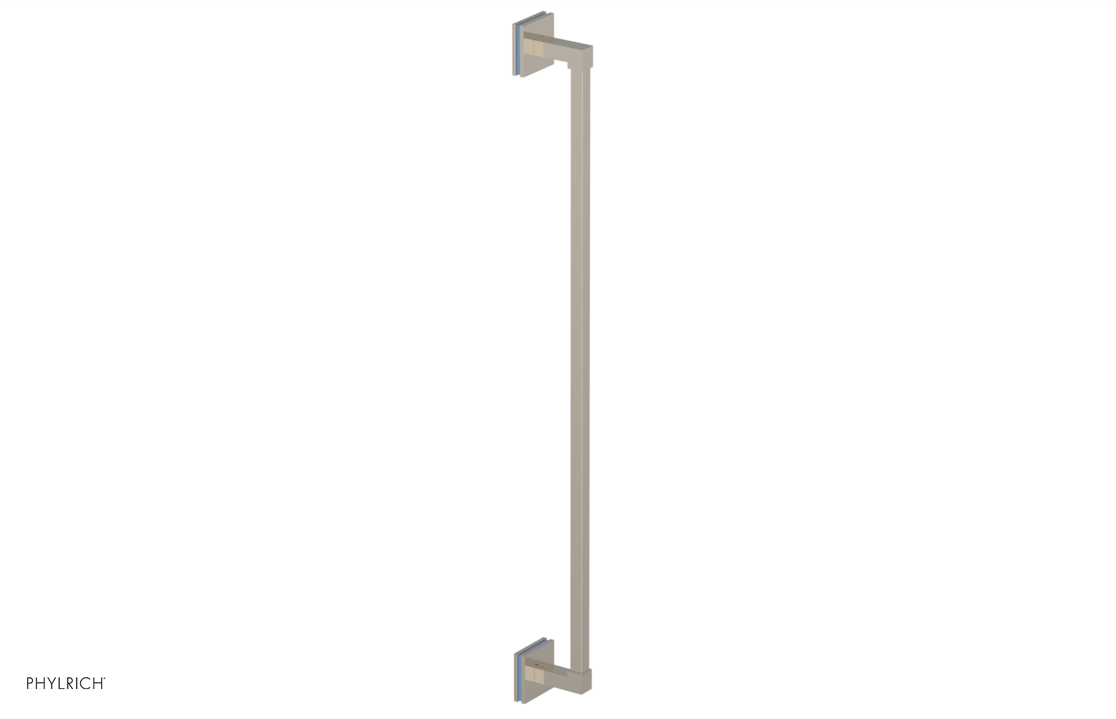 JOLIE - 30" Towel Bar with "Light Blue" Accents 222S-72