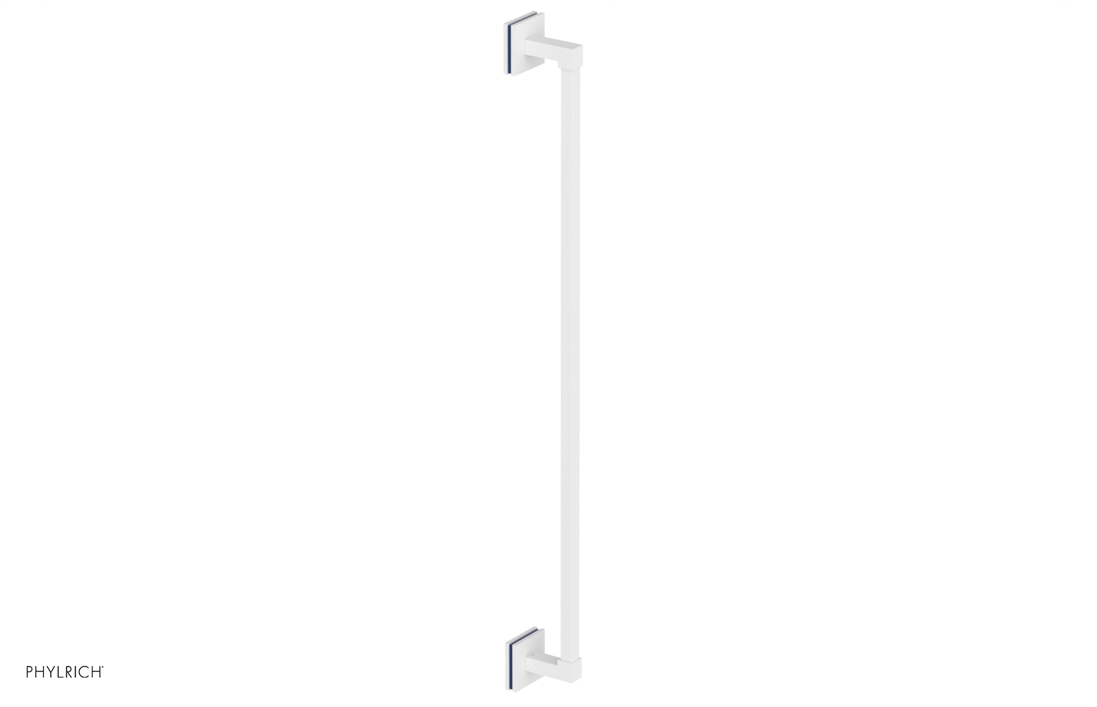 JOLIE - 30" Towel Bar with "Navy Blue" Accents 222S-72