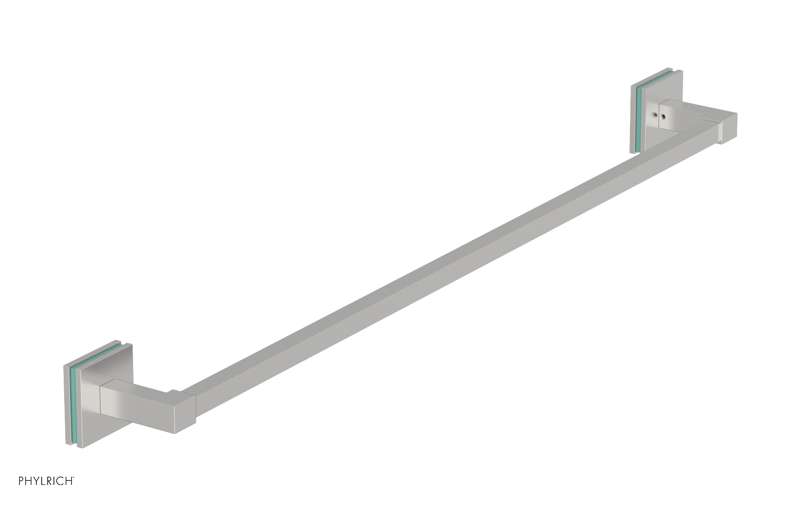 JOLIE - 30" Towel Bar with "Turqoise" Accents 222S-72