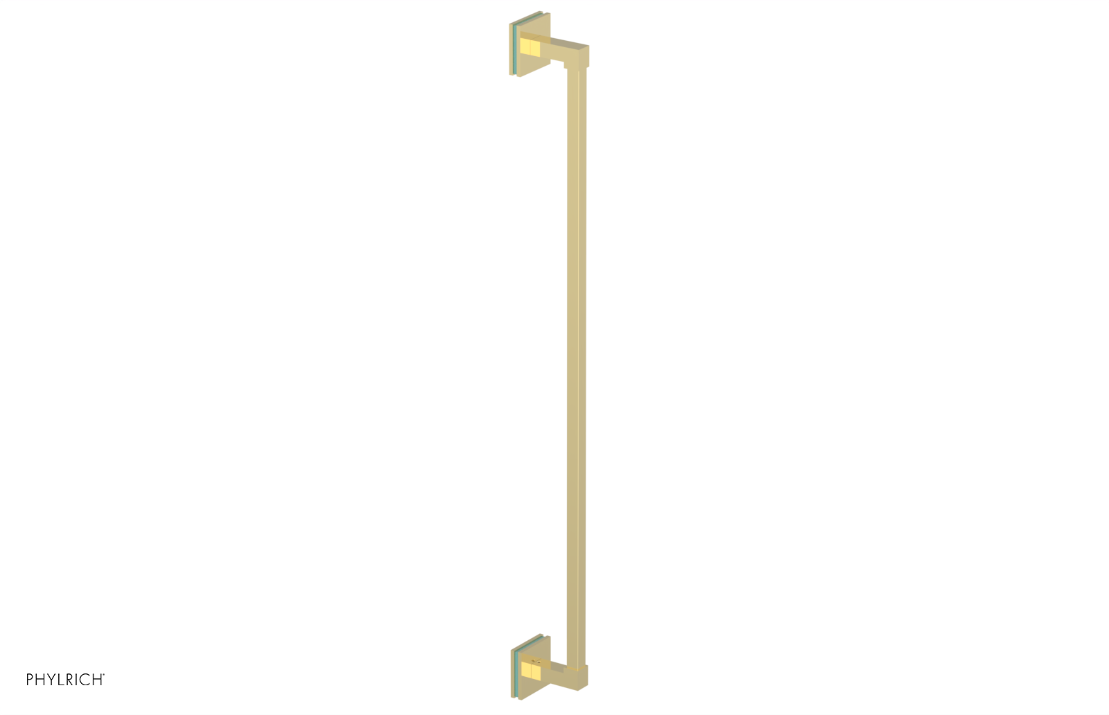JOLIE - 30" Towel Bar with "Turqoise" Accents 222S-72