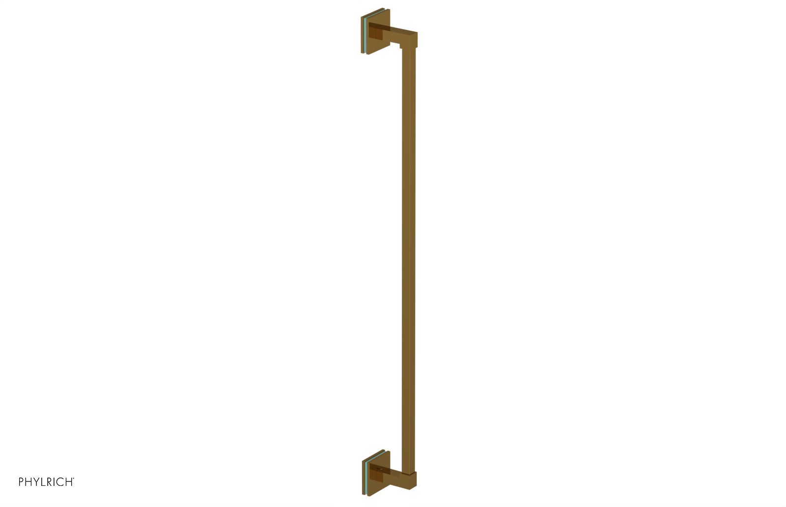 JOLIE - 30" Towel Bar with "Turqoise" Accents 222S-72