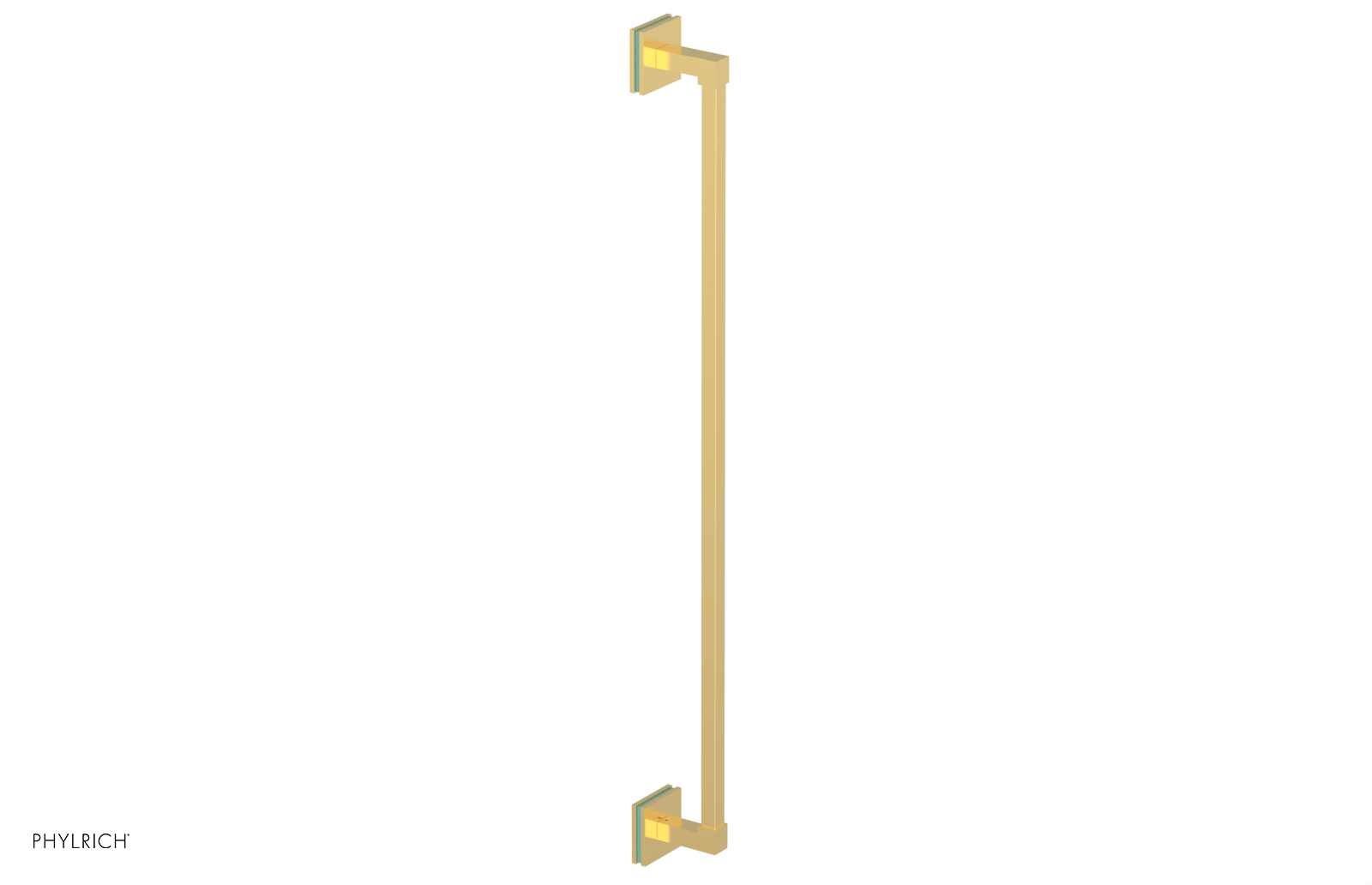 JOLIE - 30" Towel Bar with "Turqoise" Accents 222S-72