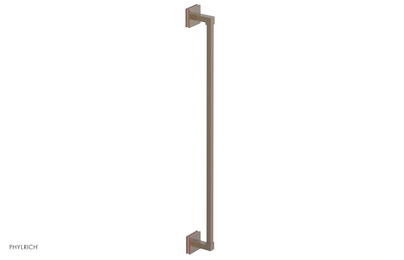 JOLIE - 30" Towel Bar with "Pink" Accents 222S-72