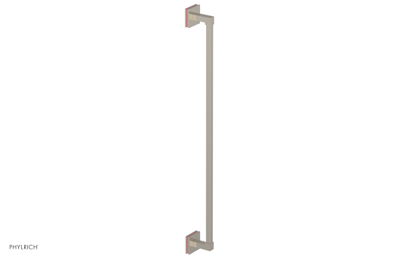 JOLIE - 30" Towel Bar with "Pink" Accents 222S-72