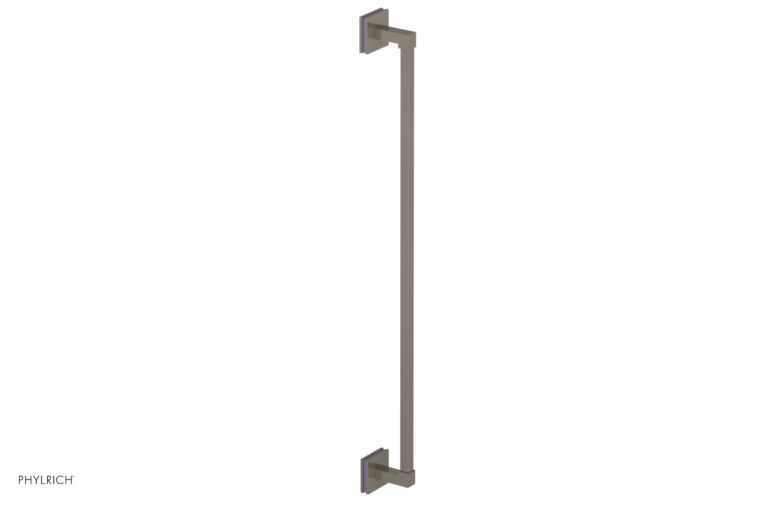 JOLIE - 30" Towel Bar with "Purple" Accents 222S-72