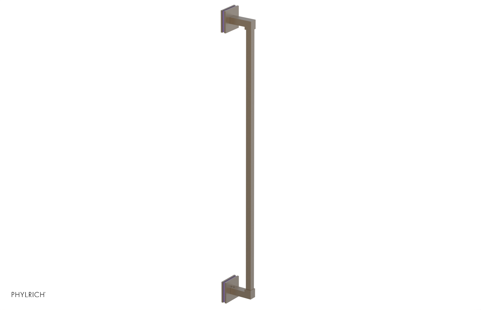 JOLIE - 30" Towel Bar with "Purple" Accents 222S-72