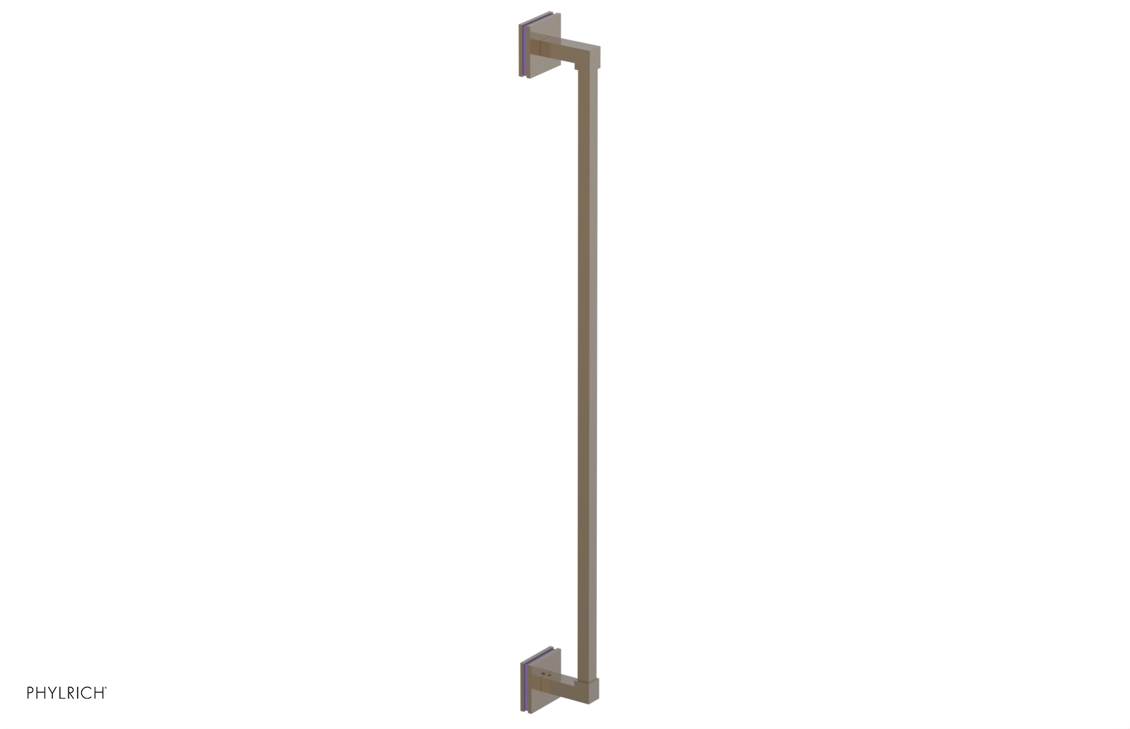 JOLIE - 30" Towel Bar with "Purple" Accents 222S-72
