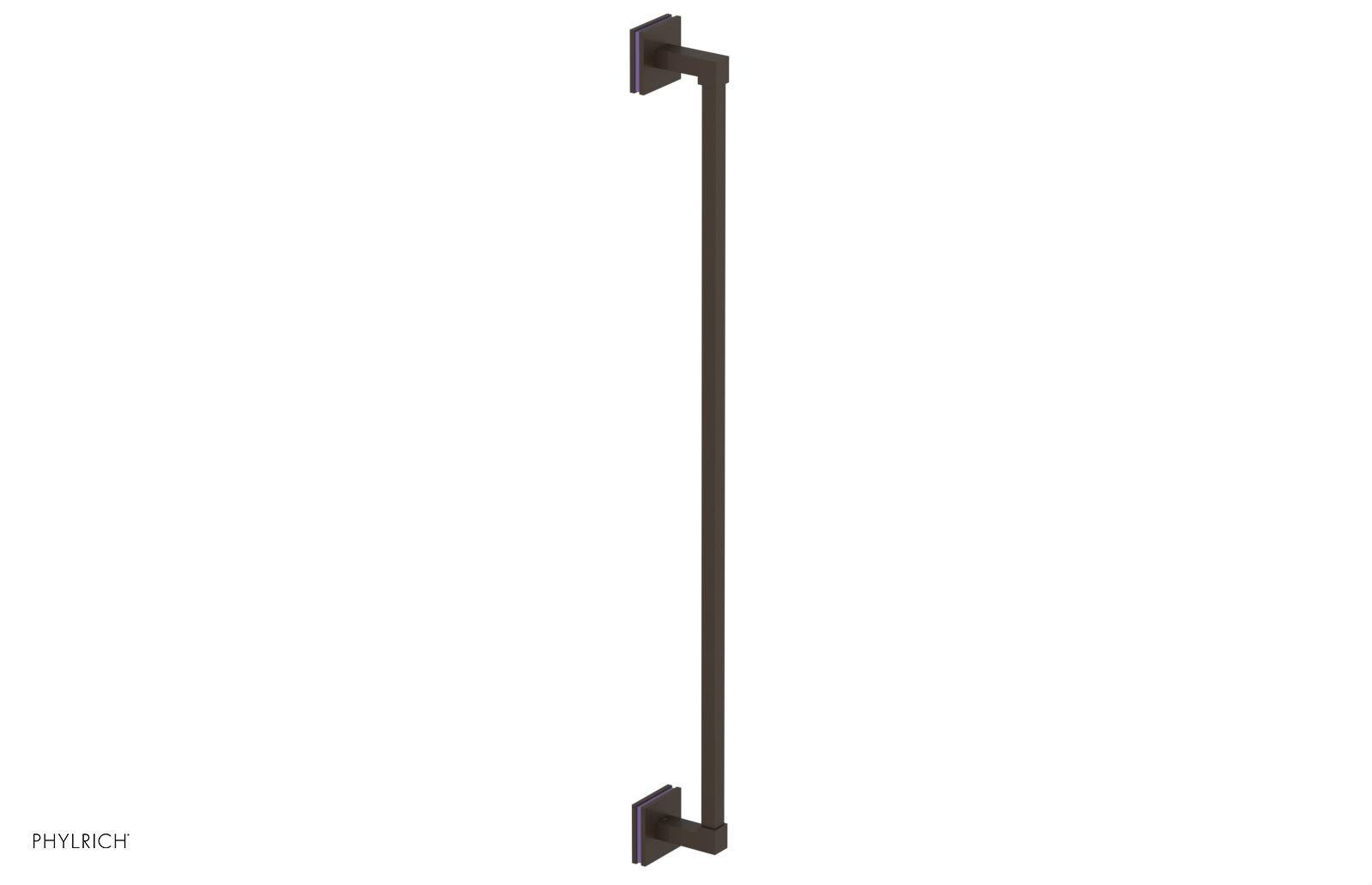 JOLIE - 30" Towel Bar with "Purple" Accents 222S-72