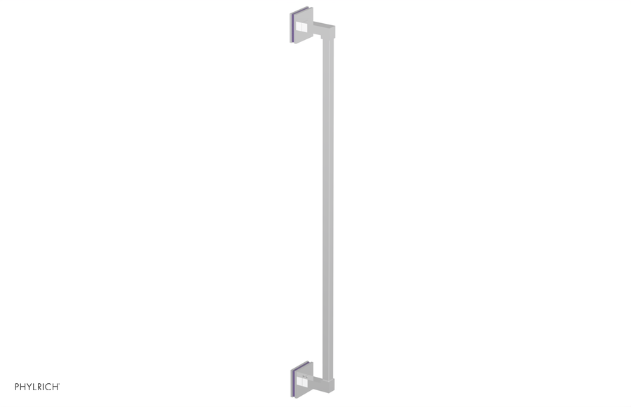 JOLIE - 30" Towel Bar with "Purple" Accents 222S-72