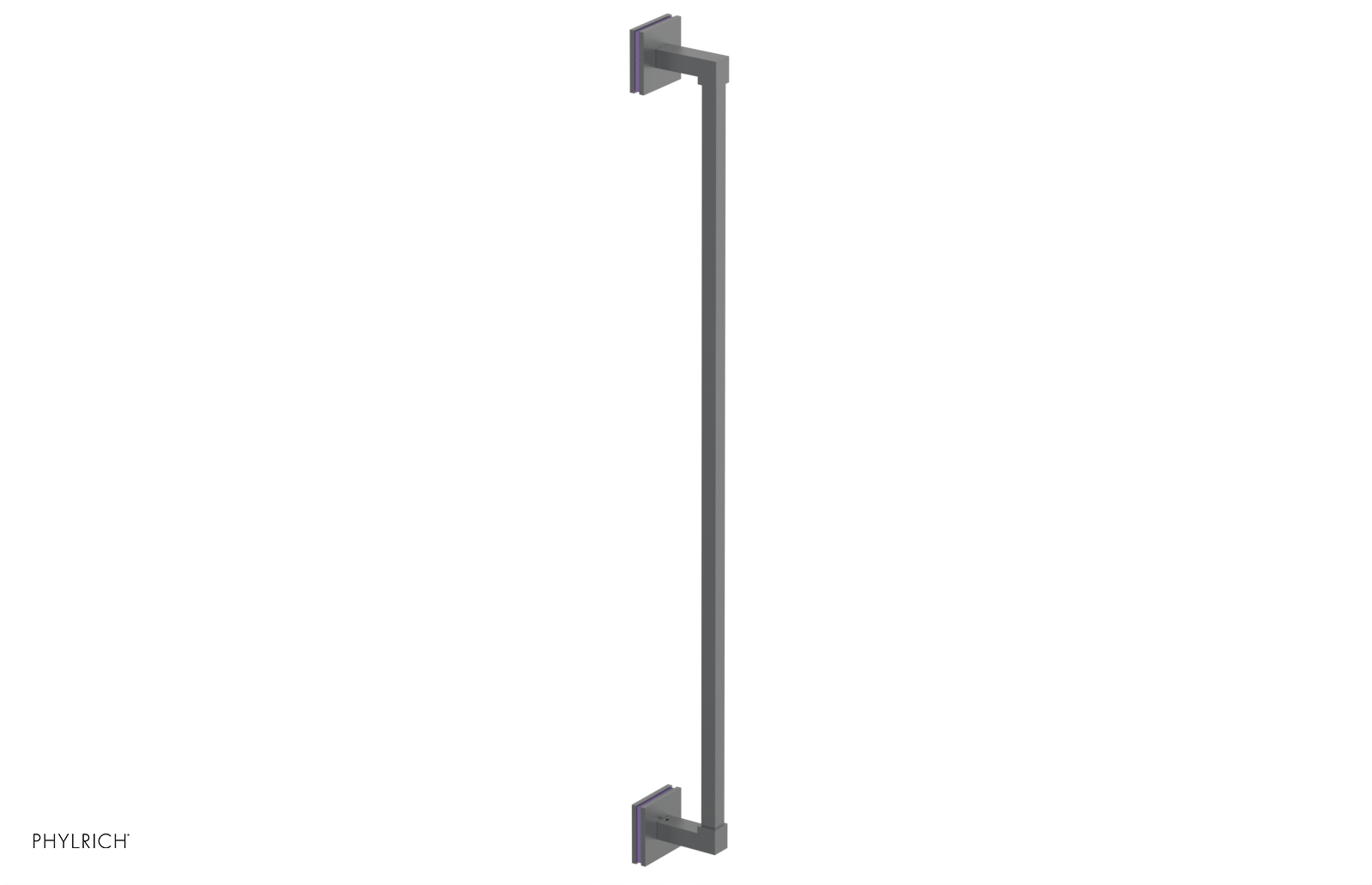 JOLIE - 30" Towel Bar with "Purple" Accents 222S-72