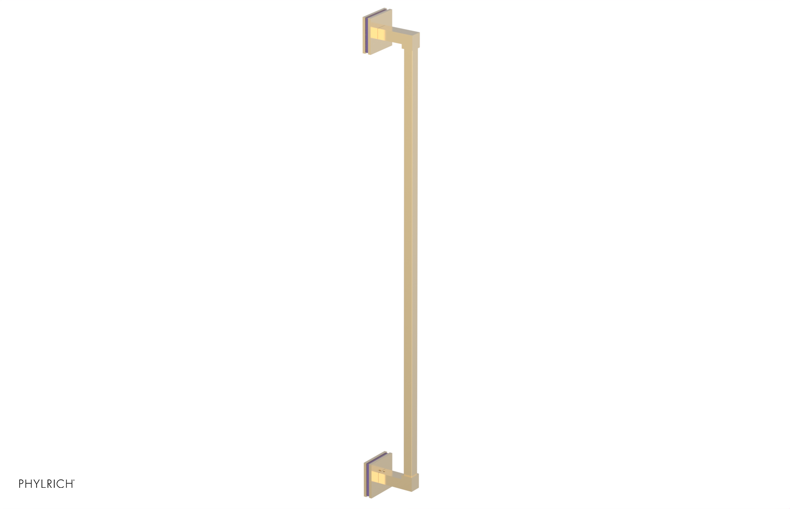 JOLIE - 30" Towel Bar with "Purple" Accents 222S-72