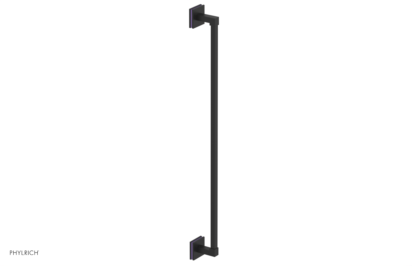 JOLIE - 30" Towel Bar with "Purple" Accents 222S-72