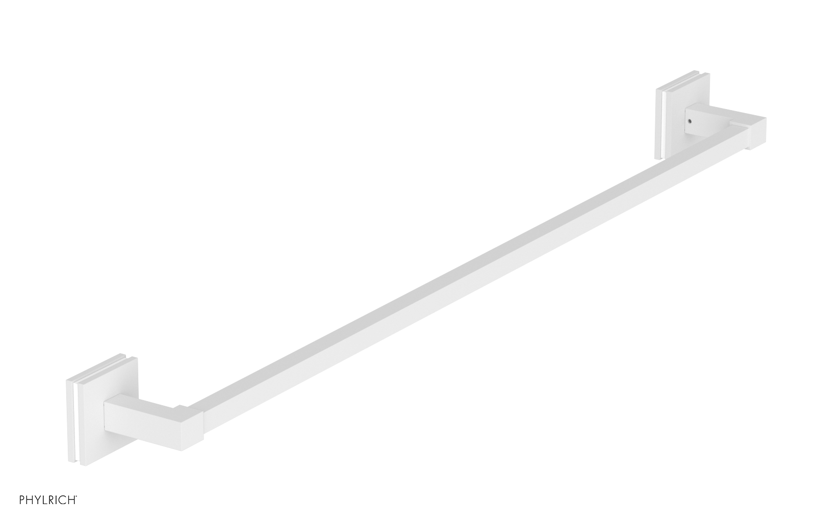 JOLIE - 30" Towel Bar with "White" Accents 222S-72