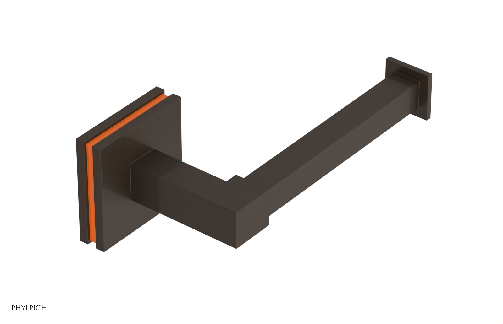 JOLIE Paper Holder with "Orange" Accents 222S-74