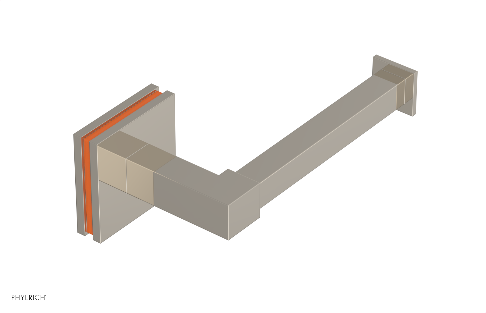 JOLIE Paper Holder with "Orange" Accents 222S-74