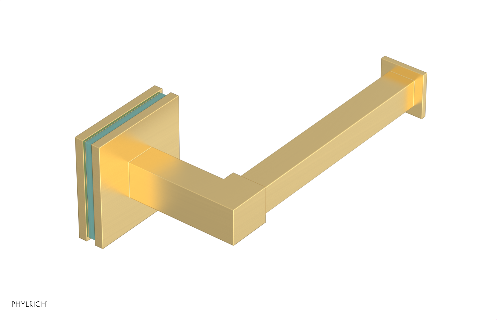 JOLIE Paper Holder with "Turqoise" Accents 222S-74