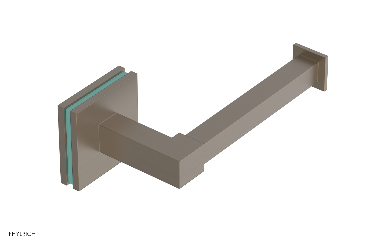 JOLIE Paper Holder with "Turqoise" Accents 222S-74