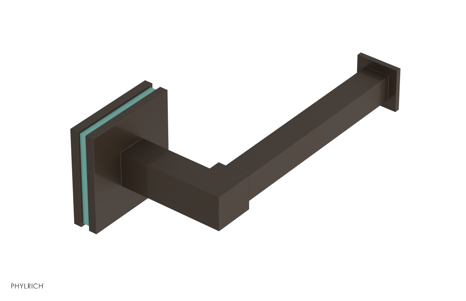 JOLIE Paper Holder with "Turqoise" Accents 222S-74