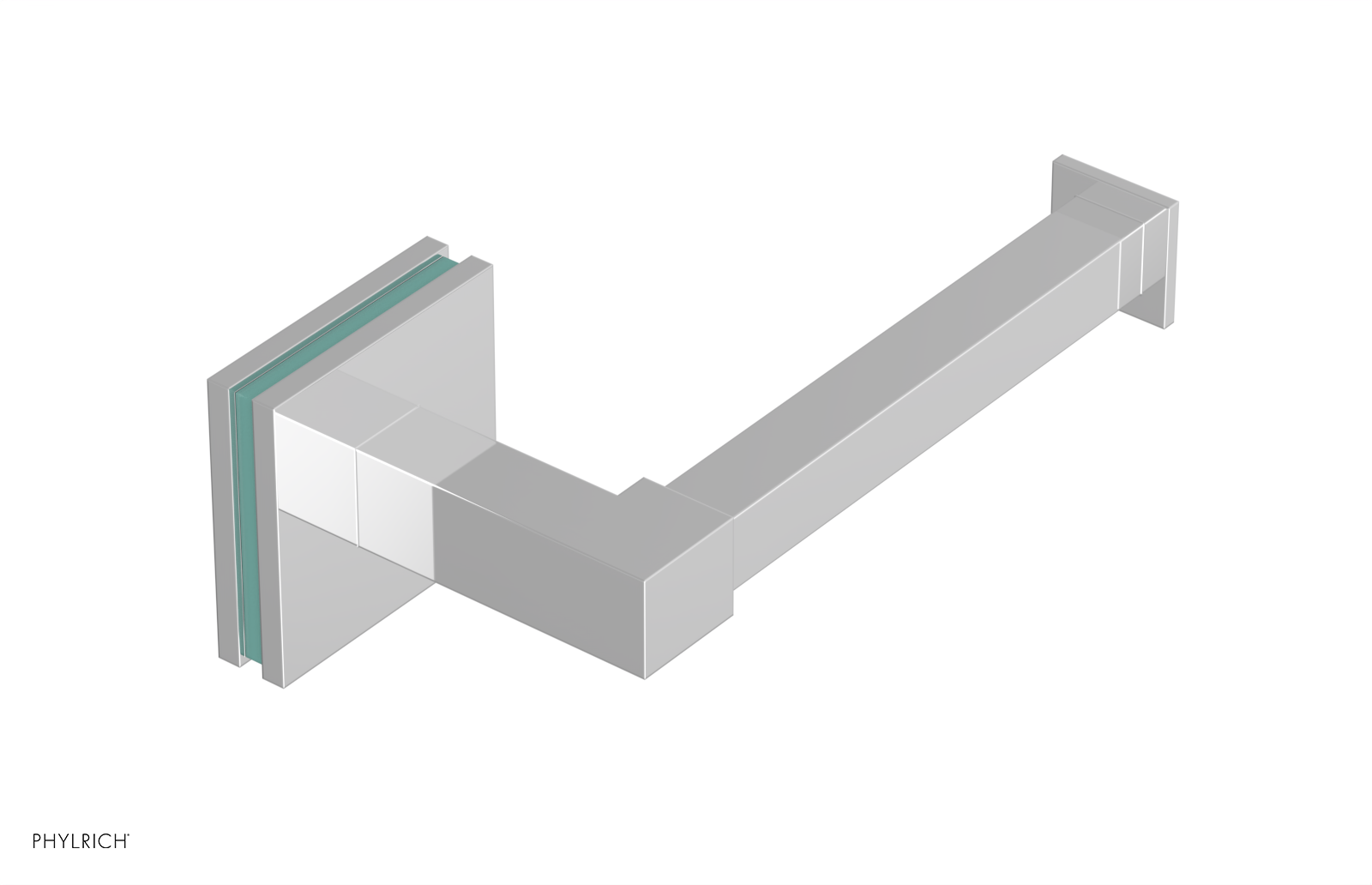 JOLIE Paper Holder with "Turqoise" Accents 222S-74