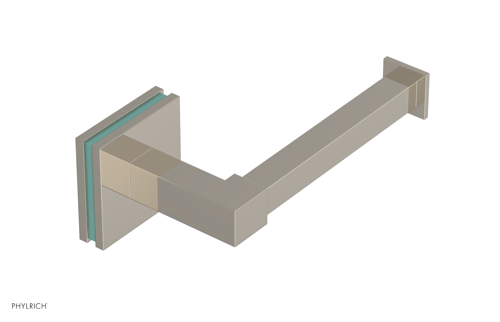 JOLIE Paper Holder with "Turqoise" Accents 222S-74