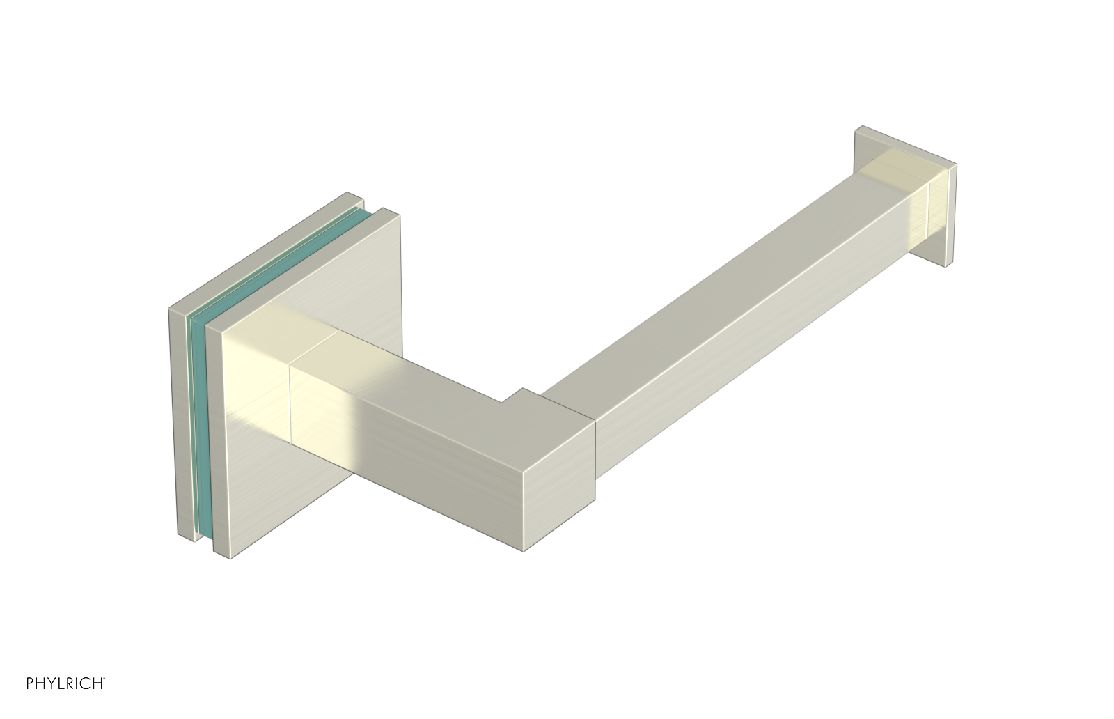 JOLIE Paper Holder with "Turqoise" Accents 222S-74