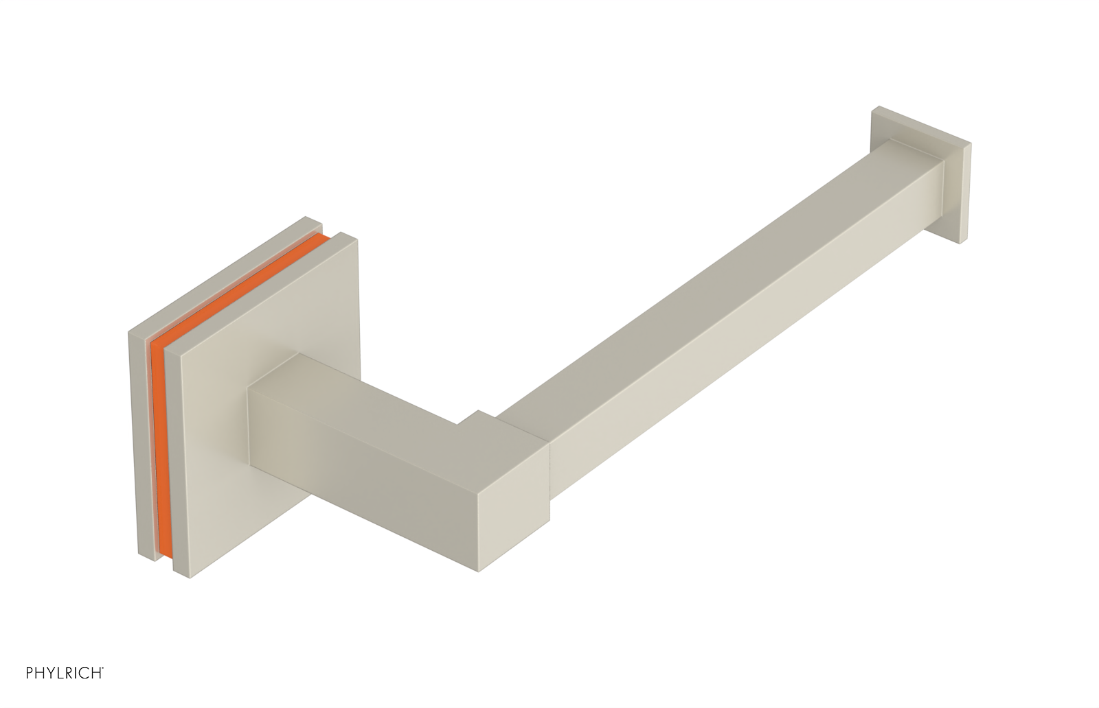 JOLIE - Hand Towel Bar with 'Orange" Accents 222S-75