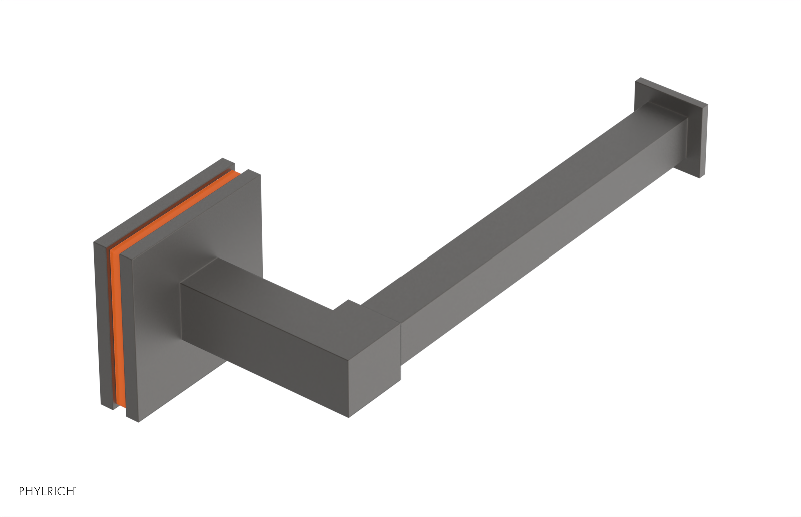 JOLIE - Hand Towel Bar with 'Orange" Accents 222S-75