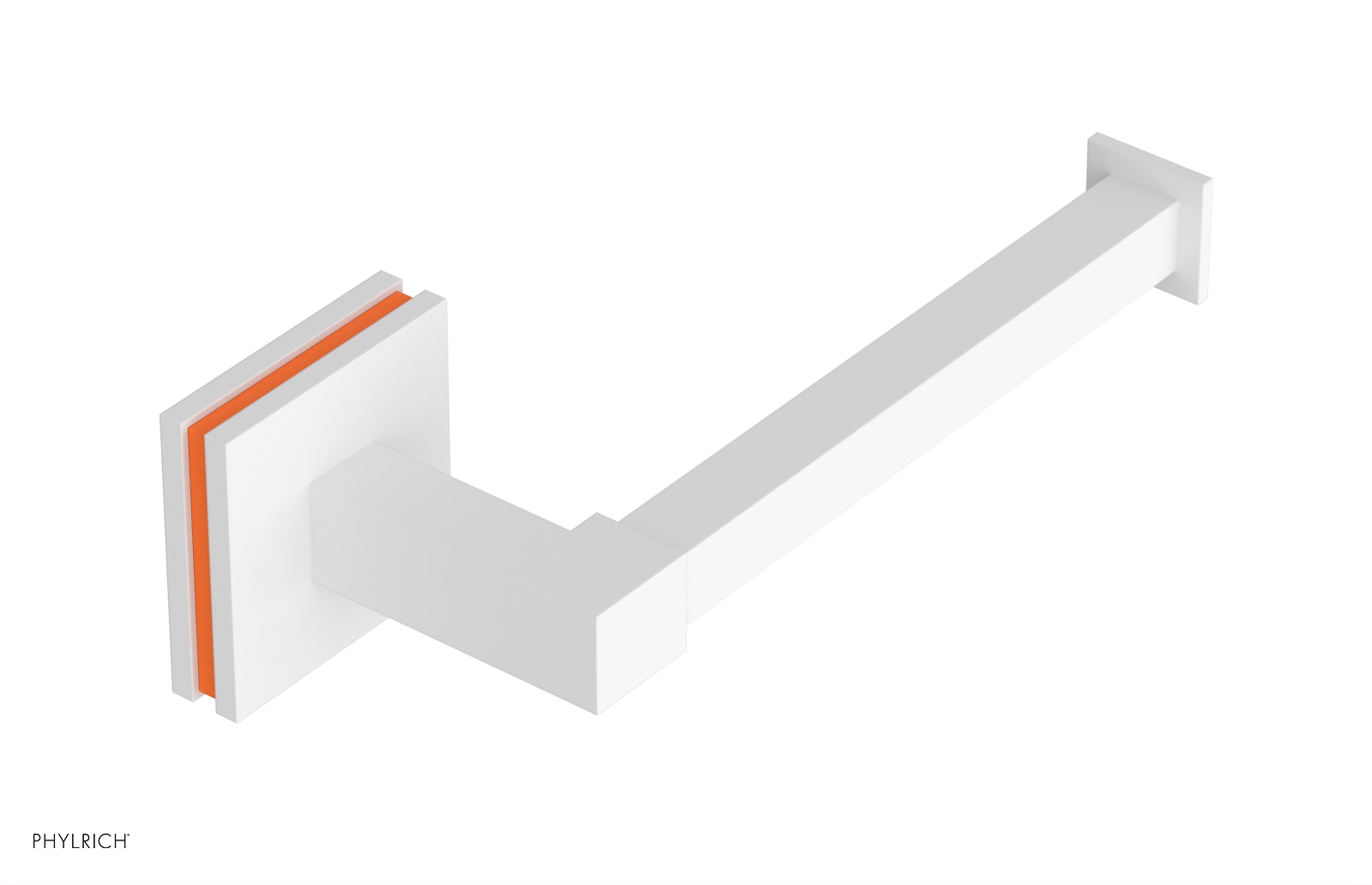 JOLIE - Hand Towel Bar with 'Orange" Accents 222S-75