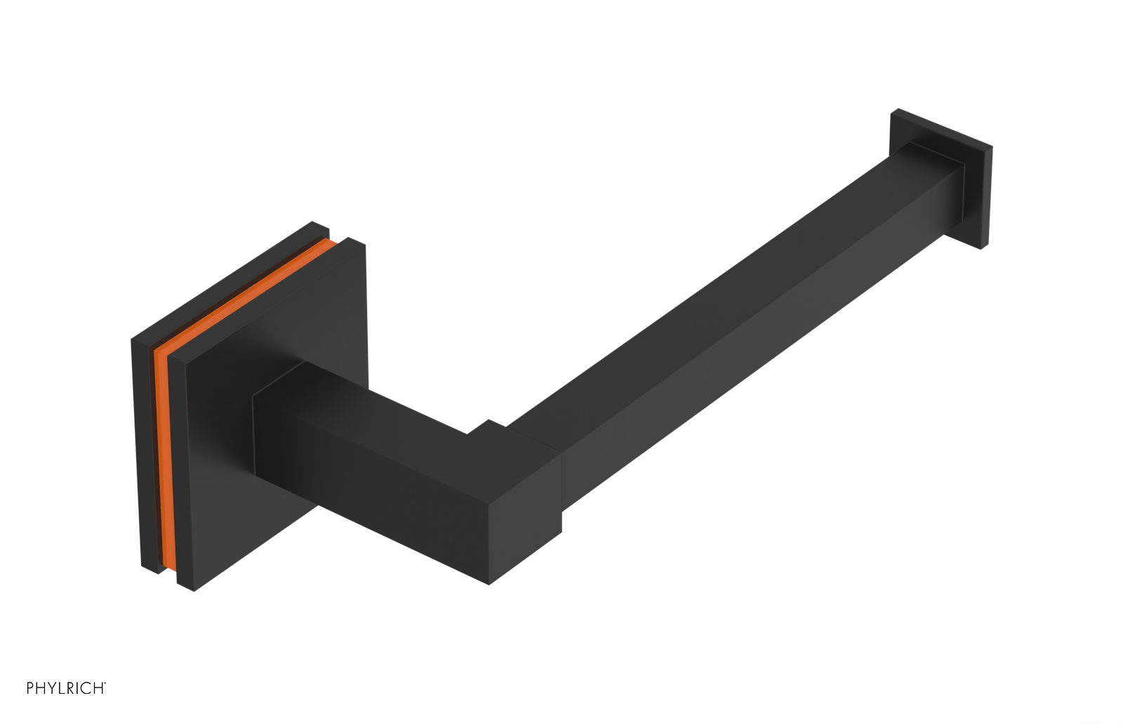 JOLIE - Hand Towel Bar with 'Orange" Accents 222S-75