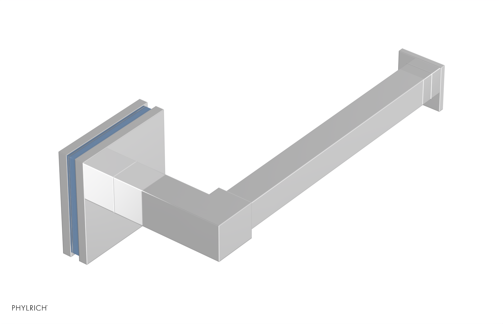 JOLIE - Hand Towel Bar with 'Light Blue" Accents 222S-75