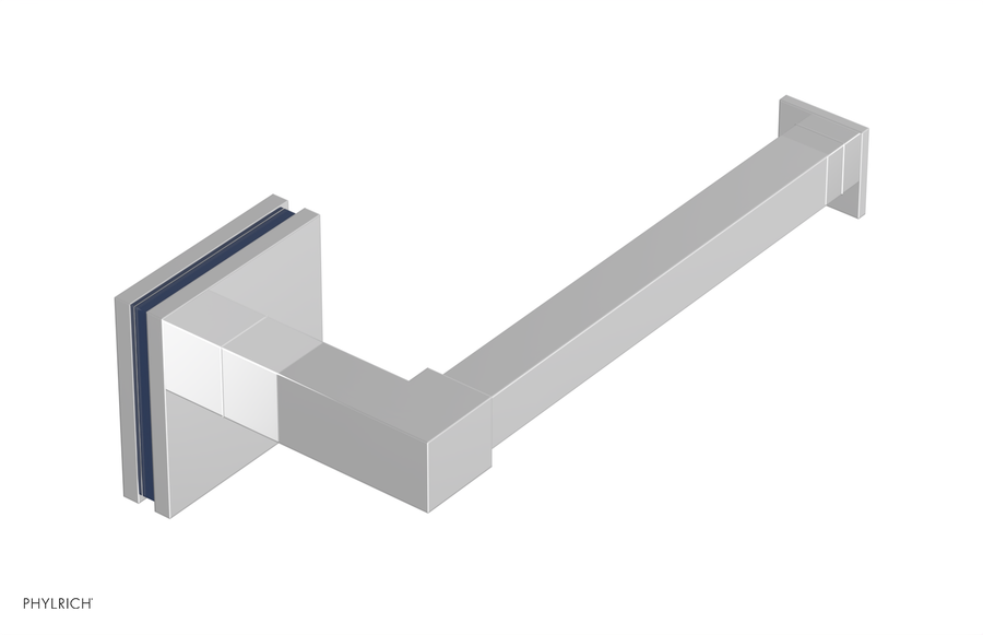 JOLIE - Hand Towel Bar with 'Navy Blue" Accents 222S-75