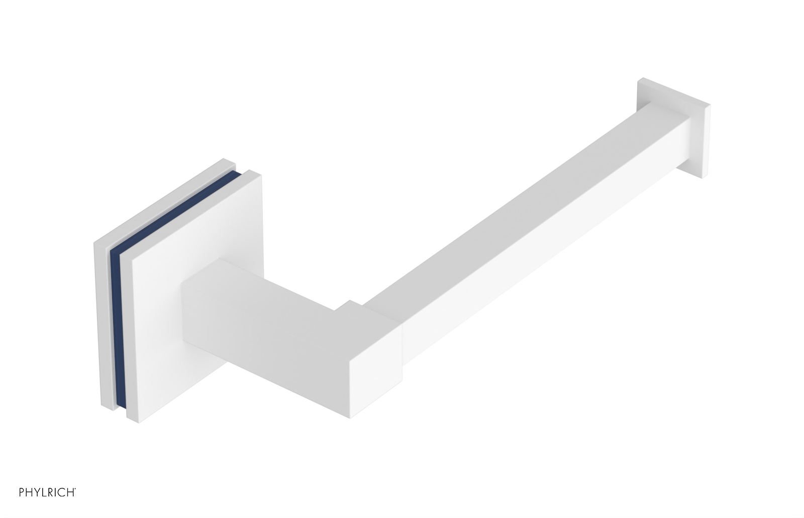 JOLIE - Hand Towel Bar with 'Navy Blue" Accents 222S-75