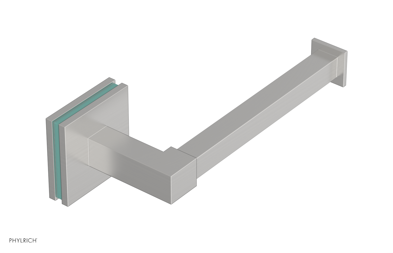 JOLIE - Hand Towel Bar with 'Turqoise" Accents 222S-75