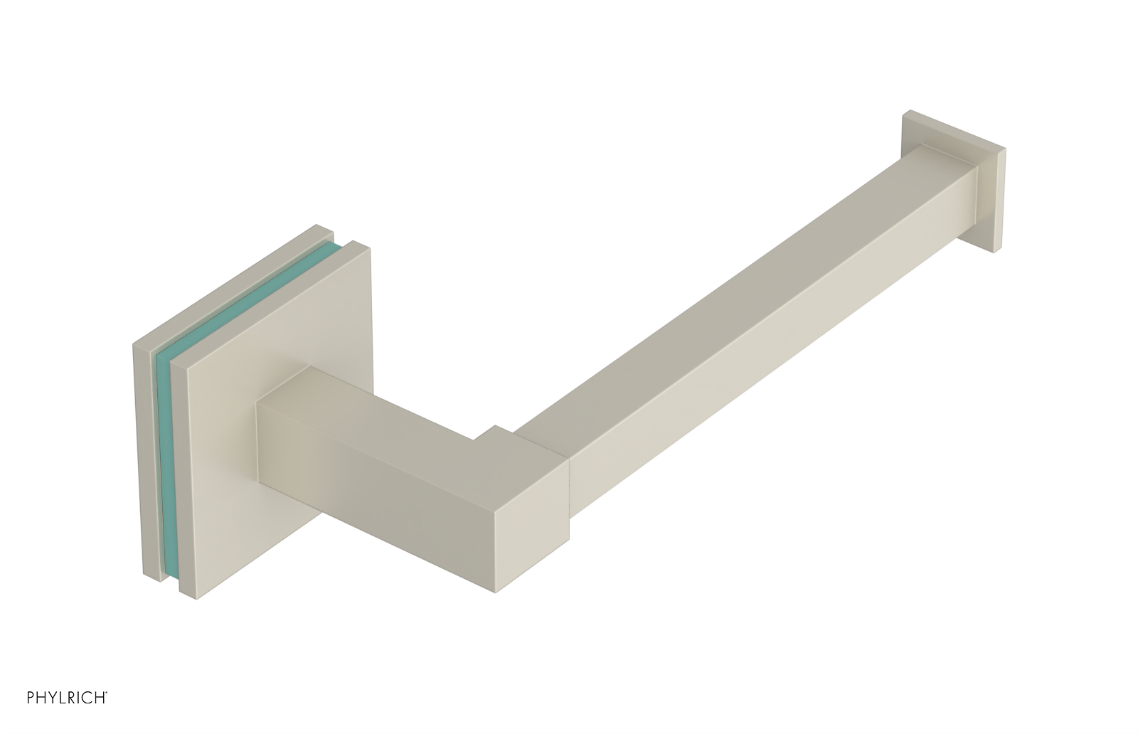 JOLIE - Hand Towel Bar with 'Turqoise" Accents 222S-75