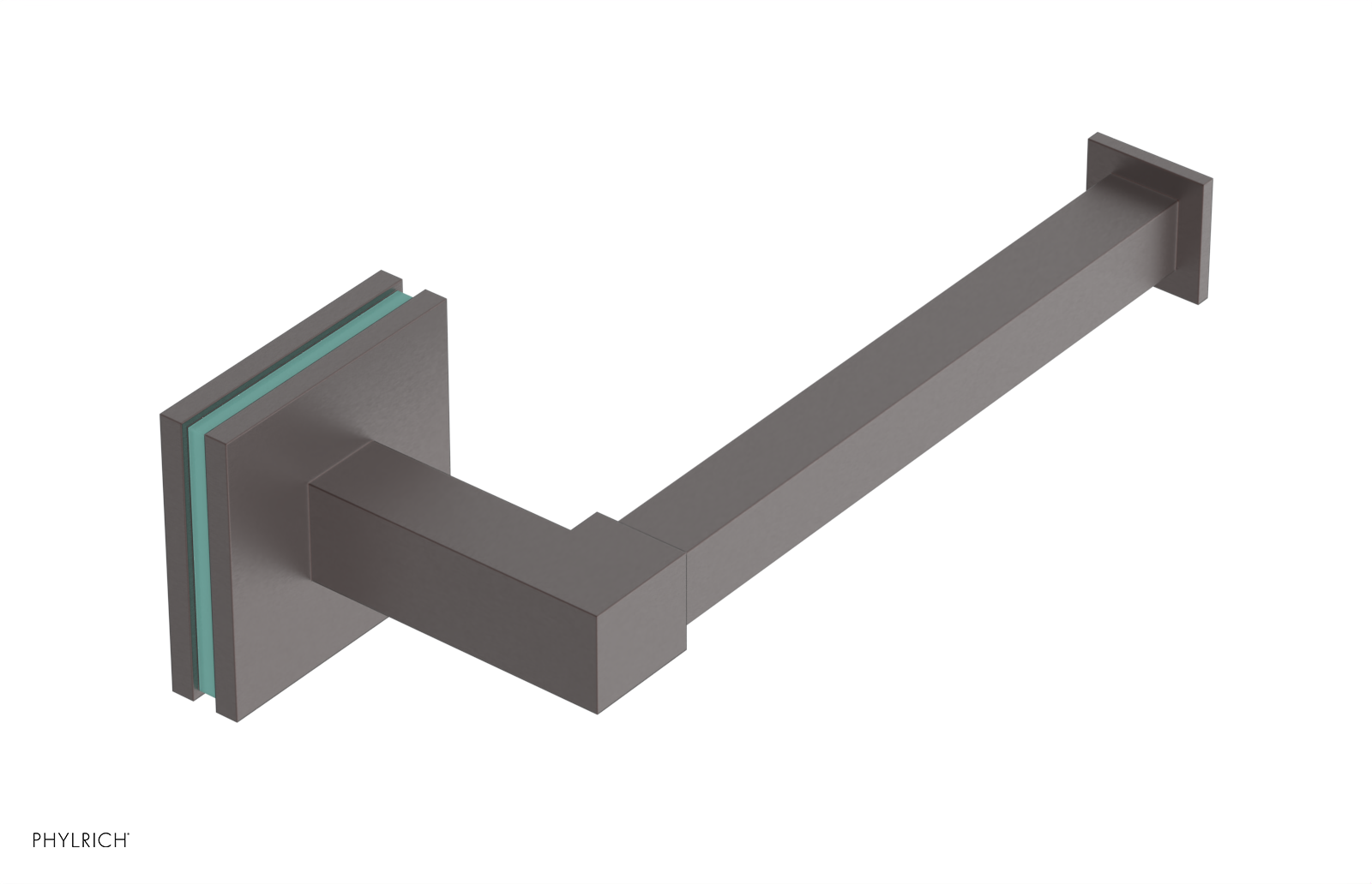 JOLIE - Hand Towel Bar with 'Turqoise" Accents 222S-75