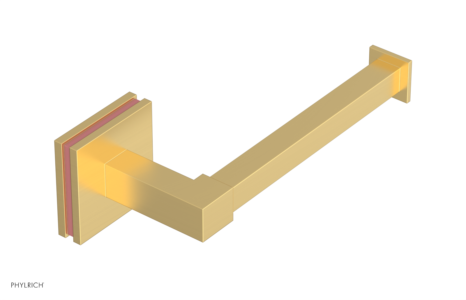 JOLIE - Hand Towel Bar with 'Pink" Accents 222S-75