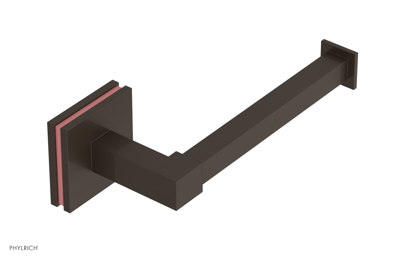 JOLIE - Hand Towel Bar with 'Pink" Accents 222S-75