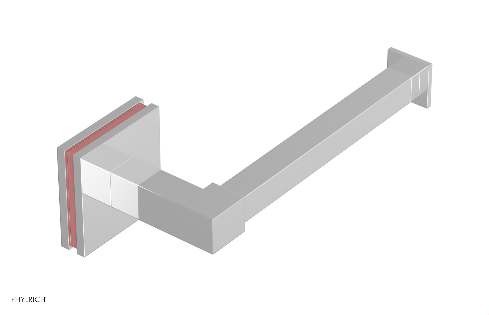 JOLIE - Hand Towel Bar with 'Pink" Accents 222S-75