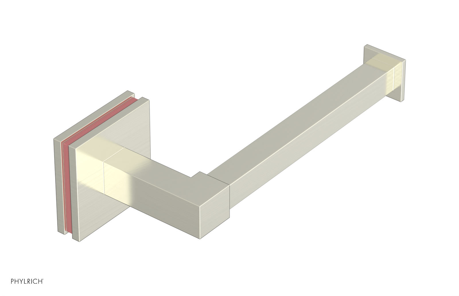 JOLIE - Hand Towel Bar with 'Pink" Accents 222S-75